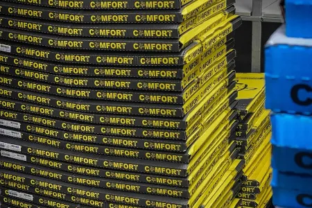 Наше утро началось с большой поставки шумо-виброизоляции от "COMFORT MAT"