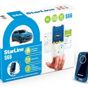 StarLine S66 v2 BT 2CAN+4LIN 2SIM GSM Автомобильная сигнализация