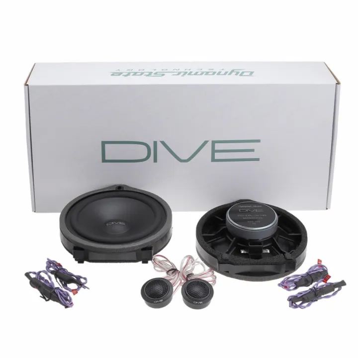Dynamic State DIVE DHA-CS16 2-х полосная компонентная акустика 16.5 Honda, Acura в Тольятти