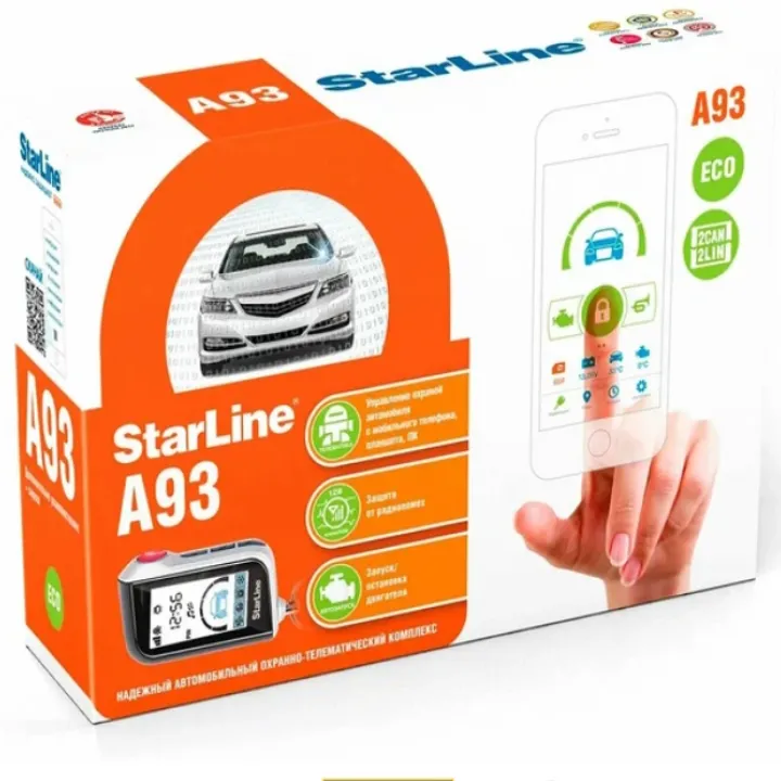 StarLine  A93v2 2CAN+2LIN LTE ECO автомобильная сигнализация в Тольятти