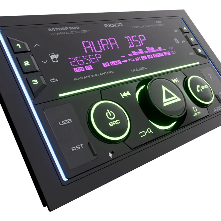 AurA INDIGO-847DSP MkII 2-DIN DSP-ресивер в Тольятти