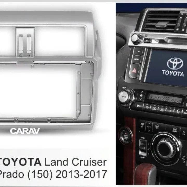 Carav 22-475 10.1" переходная рамка Toyota Land Cruiser Prado (150) 2013-2017 в Тольятти
