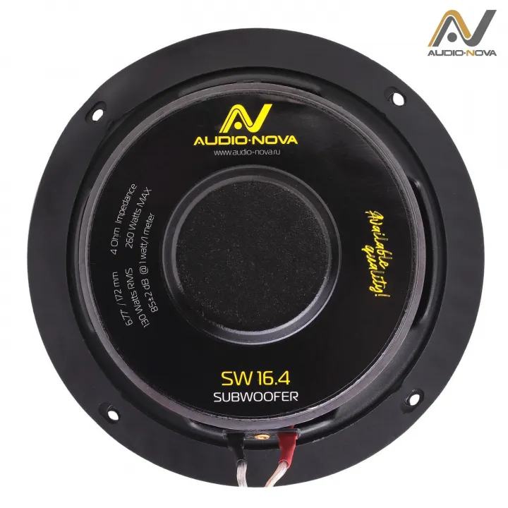 AUDIO NOVA SW16.4  сабвуфер 6.8" в Тольятти