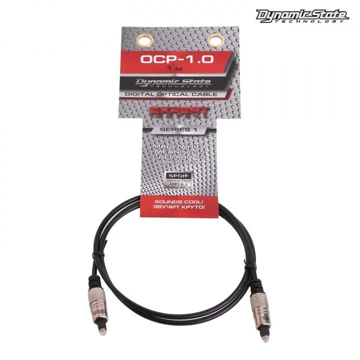 Dynamic State OCP-1.0 SERIES 1 Оптоволоконный кабель Toslink. в Тольятти