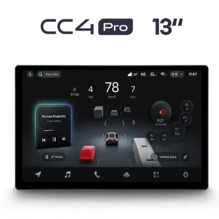 Teyes CC4 PRO 12/256GB 13" магнитола в Тольятти